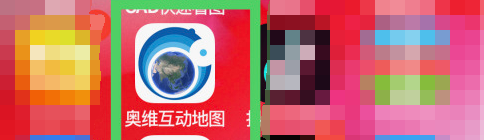 奥维互动地图缩放按钮在哪