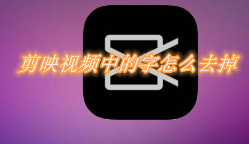 小编教你剪映视频中的字怎么去掉。