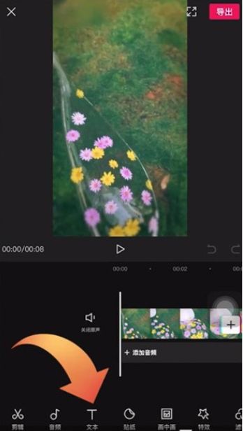 剪映视频中的字怎么去掉