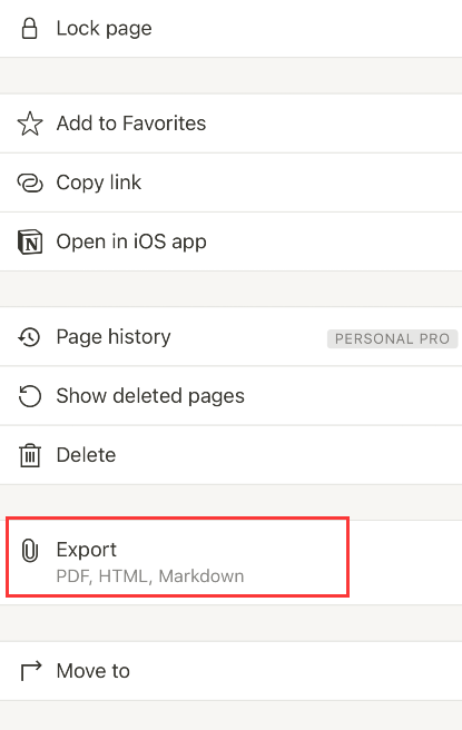 notion保存为pdf文件步骤介绍