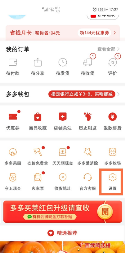 分享拼多多如何用支付宝支付。