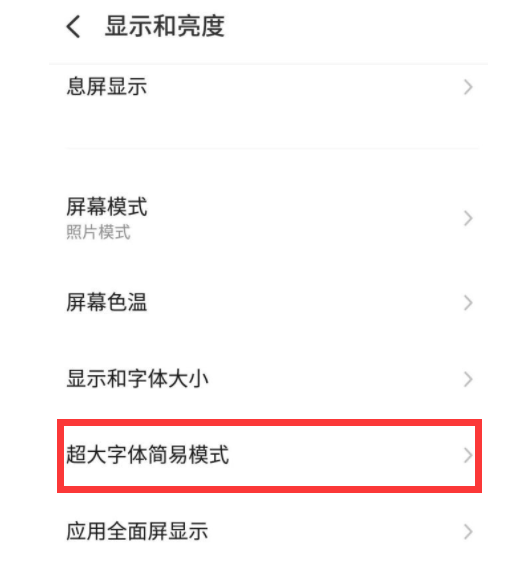 魅族18大字简易模式设置步骤介绍